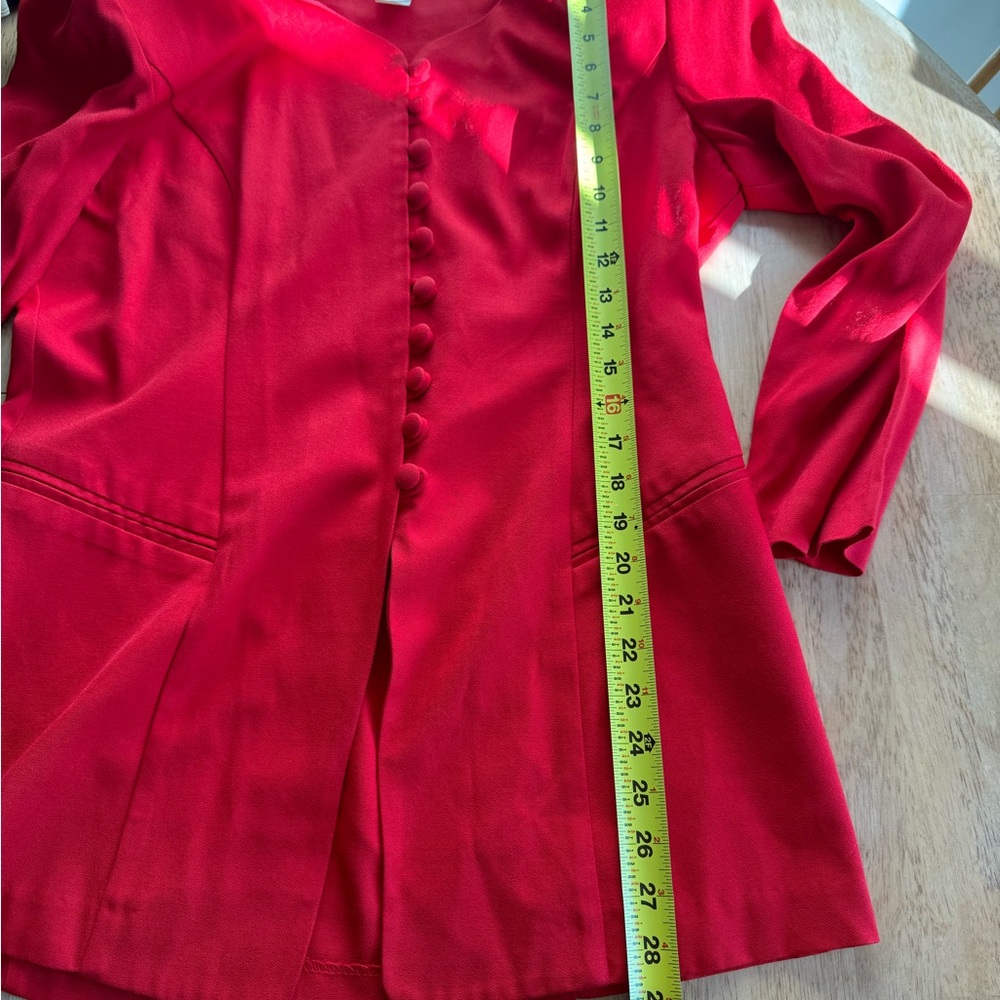 Vintage Red Women's Suit - Picture 11 of 11